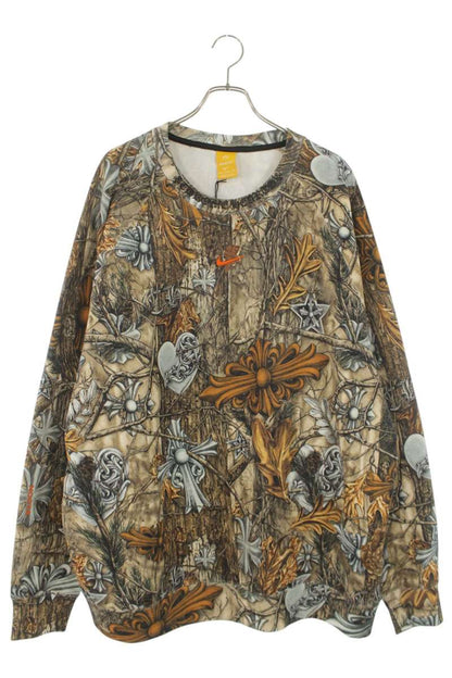 Chrome Hearts NOCTA CREW NECK Drake All-Over Brown Size XXL
