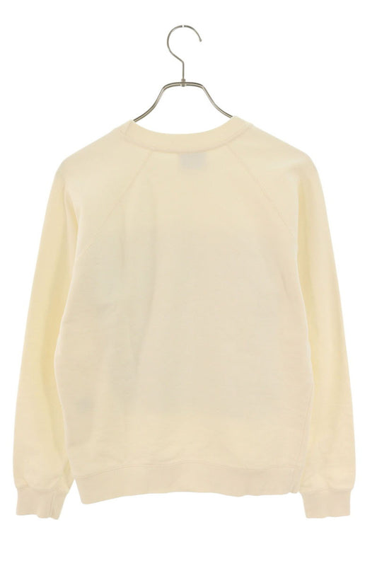 Bally Logo Crewneck Sweatshirt White x Black Size S