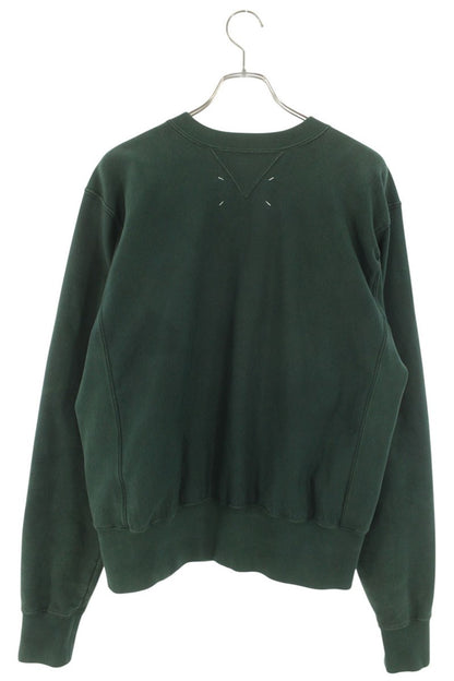 Maison Margiela Cropped Sleeve Sweatshirt Green Size M