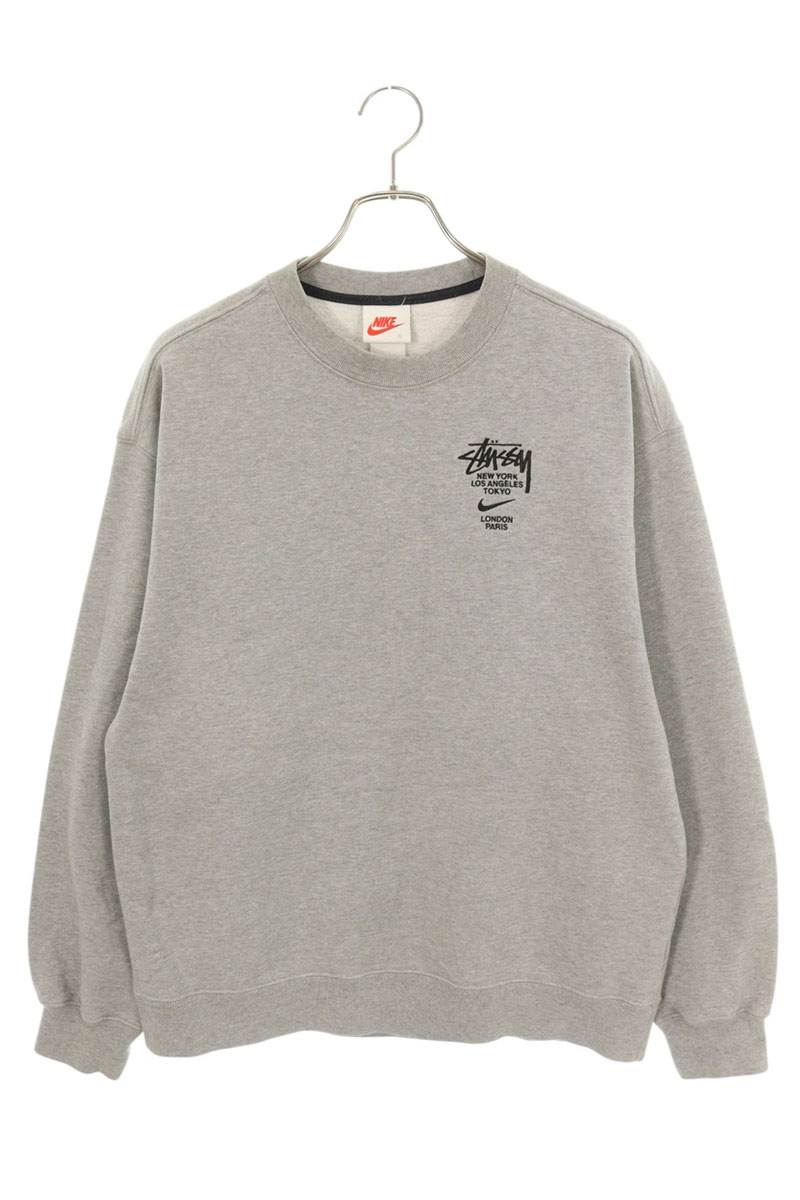 NIKE x Stussy 21SS International Crewneck Sweatshirt Size S