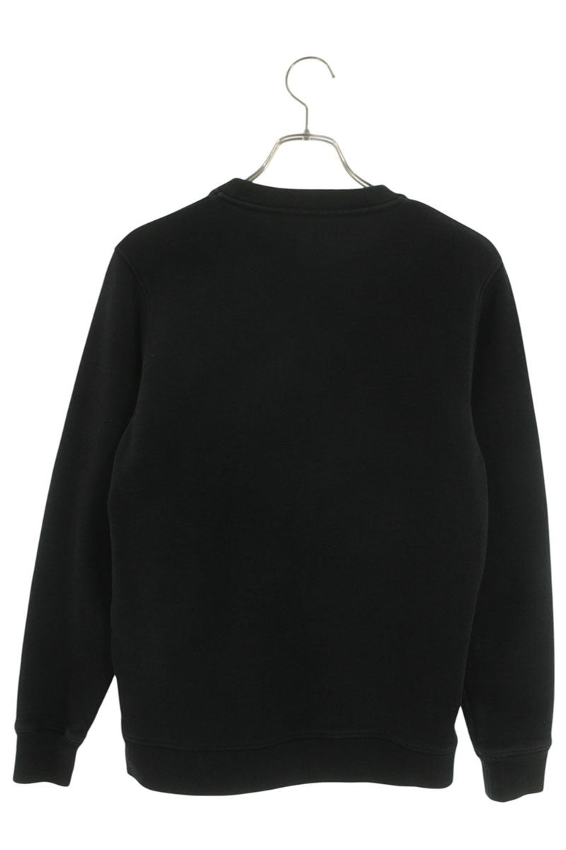 LOEWE Anagram Embroidered Cotton Crewneck Black Size M