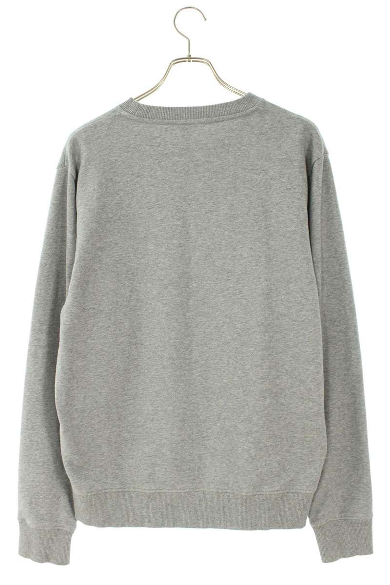 Loewe embroidery Crewneck Sweatshirt Gray Size XL