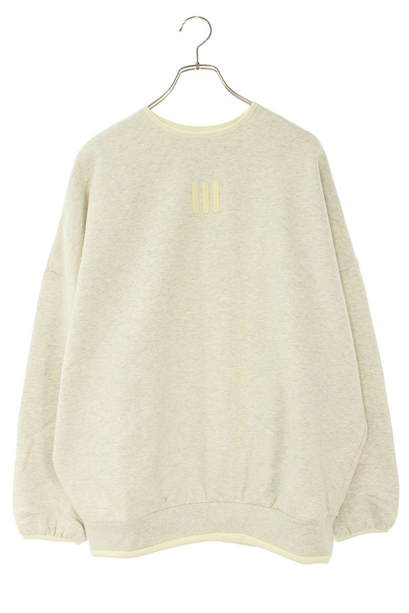 Fear of God x Adidas Logo Patch Sweatshirt Gray Size S