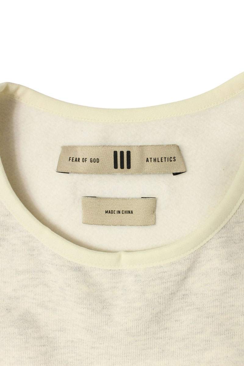 Fear of God x Adidas Logo Patch Sweatshirt Gray Size S