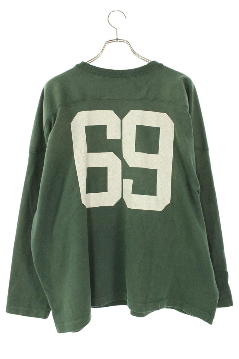 SAINT MICHAEL Football Sweatshirt Green Size XL