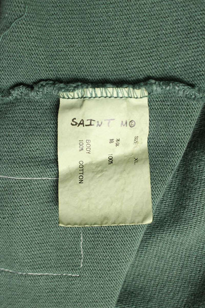 SAINT MICHAEL Football Sweatshirt Green Size XL