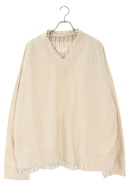 Maison Margiela 21SS Layered Destroyed Sweatshirt Size S