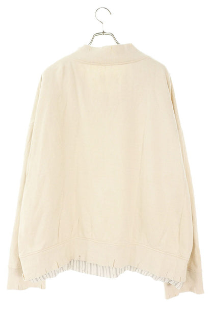 Maison Margiela 21SS Layered Destroyed Sweatshirt Size S