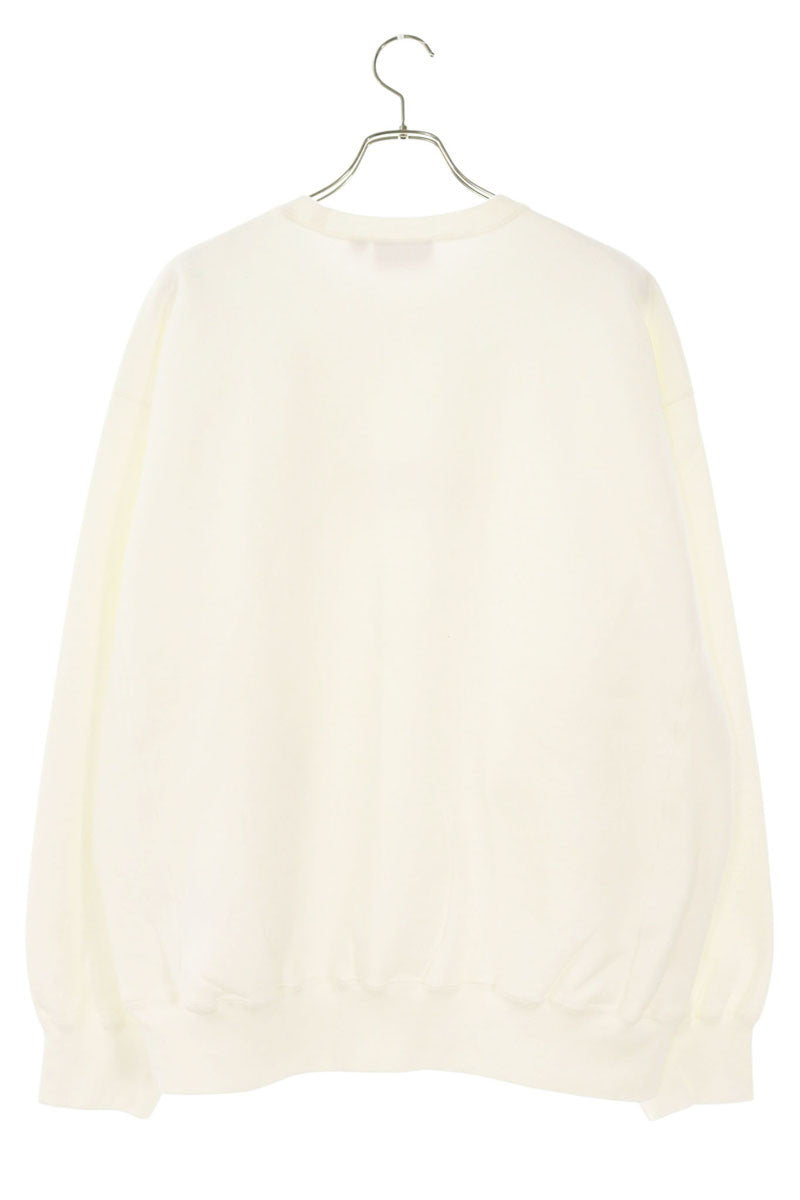 SUPREME 25SS Washed Box Logo Sweatshirt White Size XL
