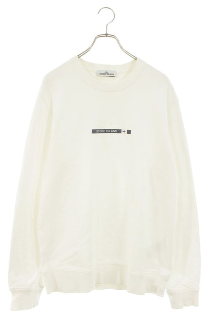 STONEISLAND Rubber Logo Cotton Crewneck Sweatshirt Size XL