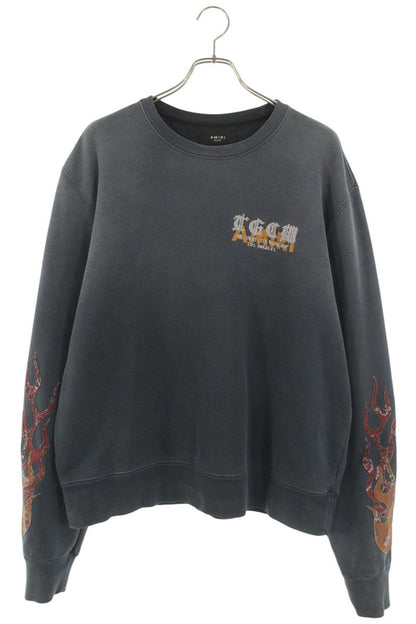 Amiri AM6TH Sweatshirt Gray Size M