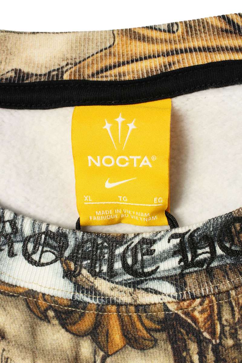 Chrome Hearts x Nike NOCTA Crewneck All-Over Print Size XL