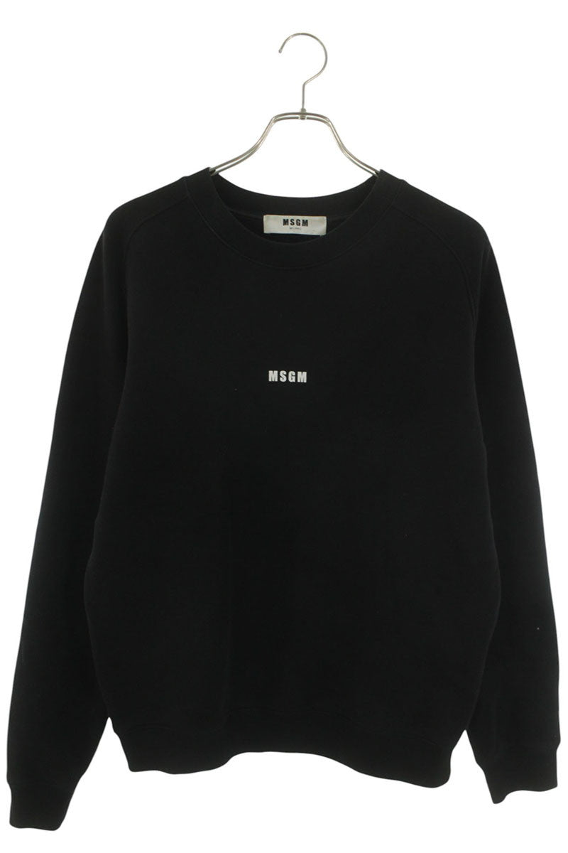 MSGM Logo Sweatshirt Black Size S