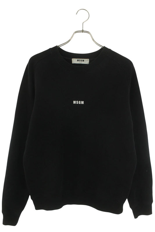 MSGM Logo Sweatshirt Black Size S