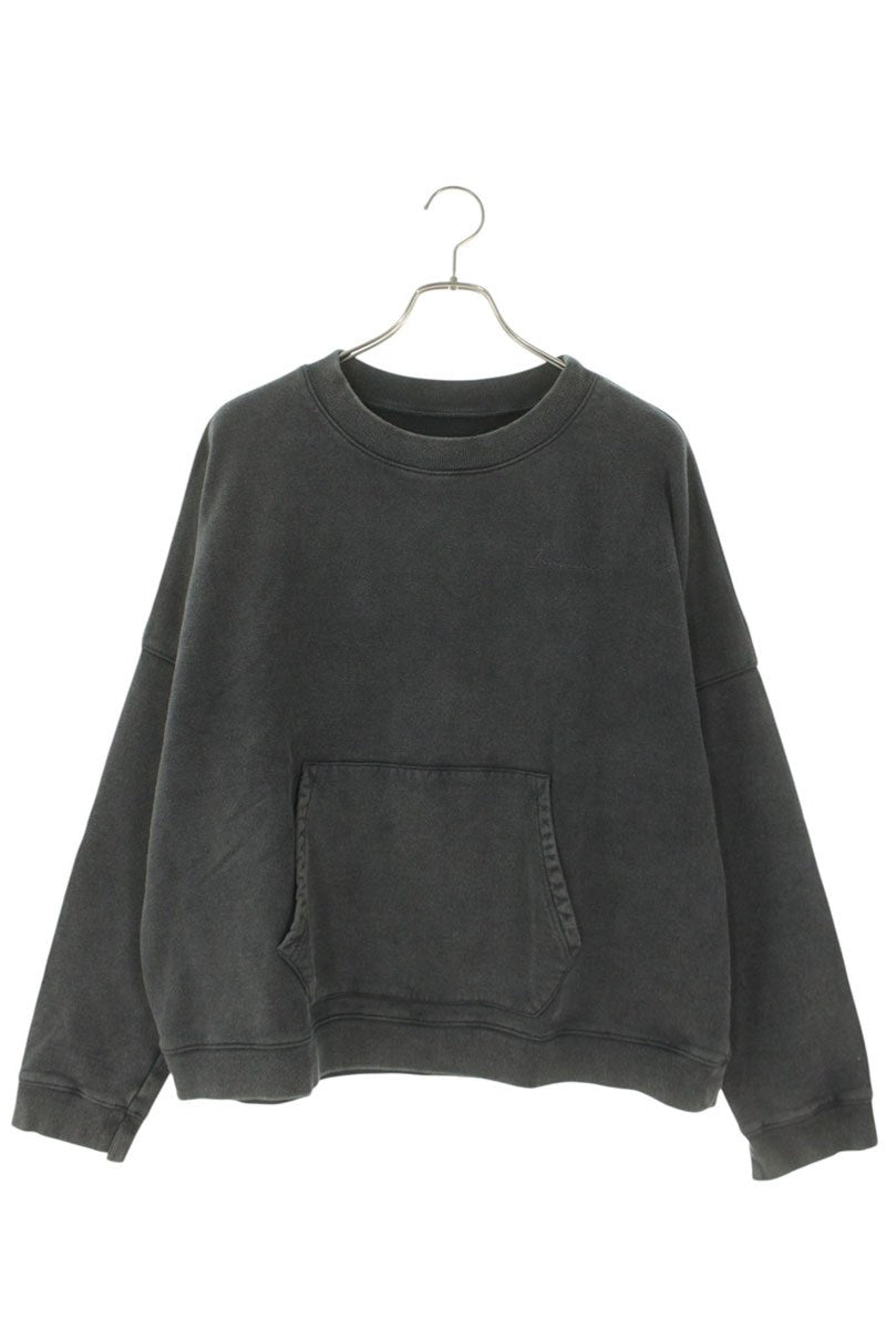 INNOCENCE NY 22SS Logo Embroidered Cropped Sweat Size M