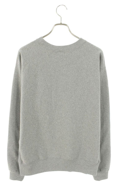 Human Made Logo Crewneck Sweatshirt Gray x Purple Size L