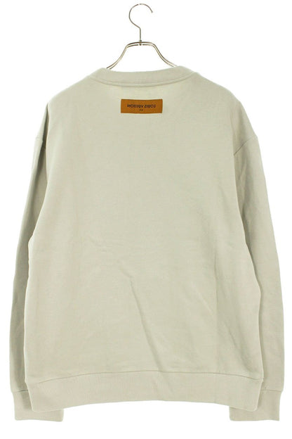 Louis Vuitton Logo Patchwork Sweatshirt Gray Size XXL