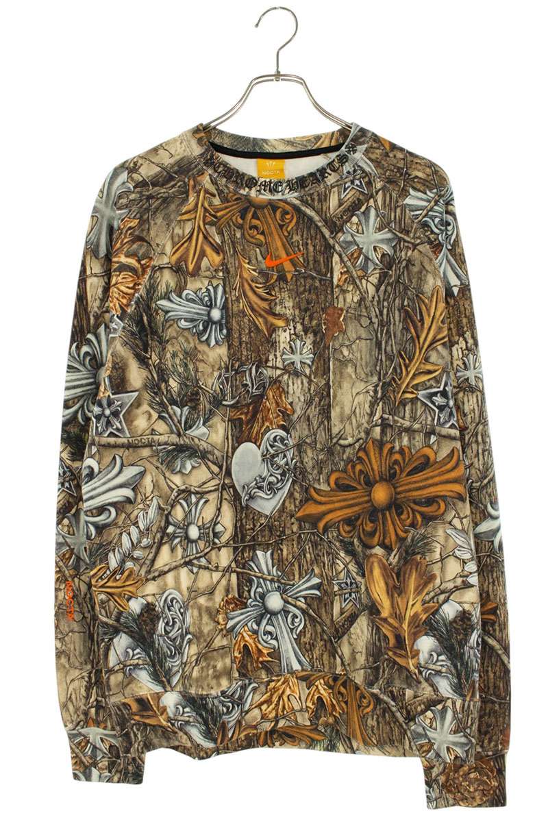 Chrome Hearts x Nike NOCTA All-Over Print Sweatshirt Size M