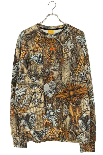 Chrome Hearts x Nike NOCTA All-Over Print Sweatshirt Size M