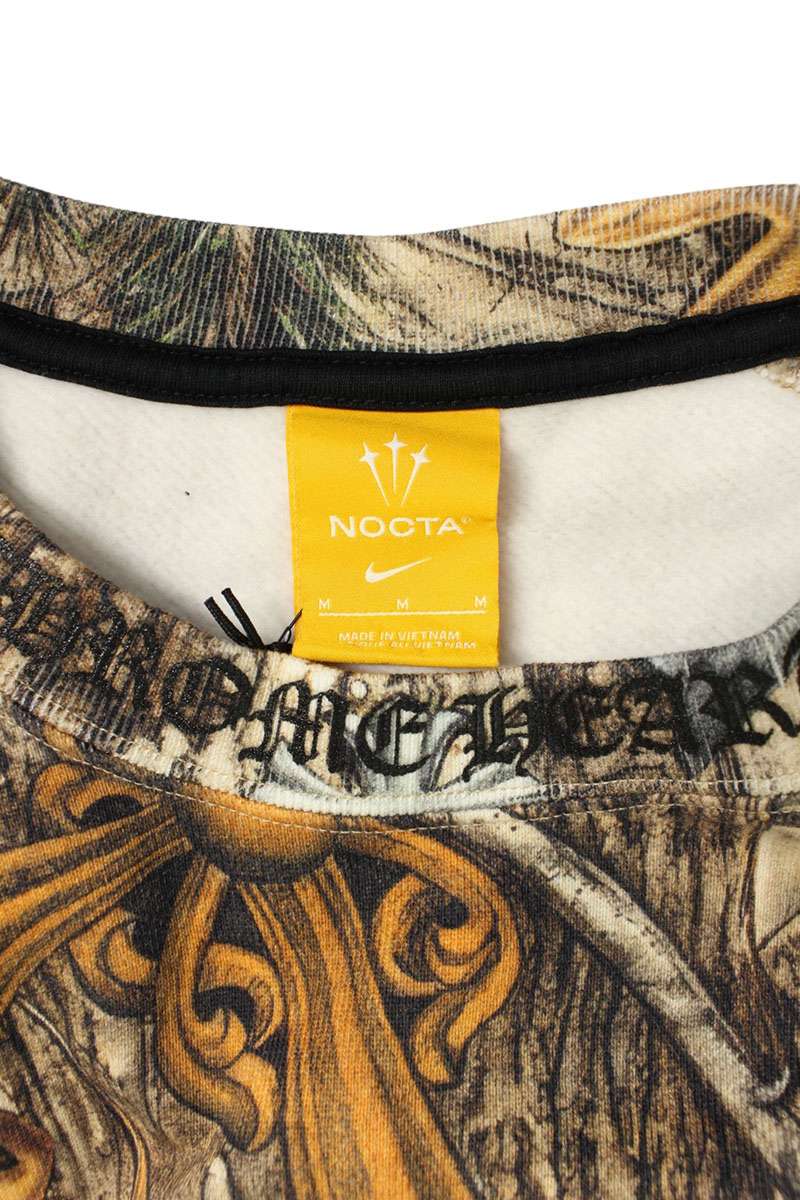 Chrome Hearts x Nike NOCTA All-Over Print Sweatshirt Size M