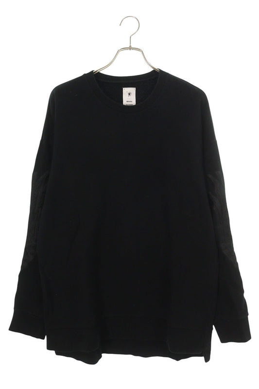 MIHARAYASUHIRO MIHARAYASUHIRO Embroidered Crewneck Sweatshirt Black Size 44