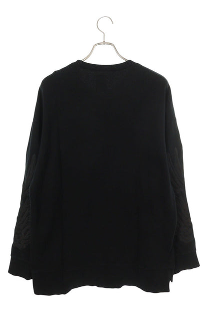 MIHARAYASUHIRO MIHARAYASUHIRO Embroidered Crewneck Sweatshirt Black Size 44