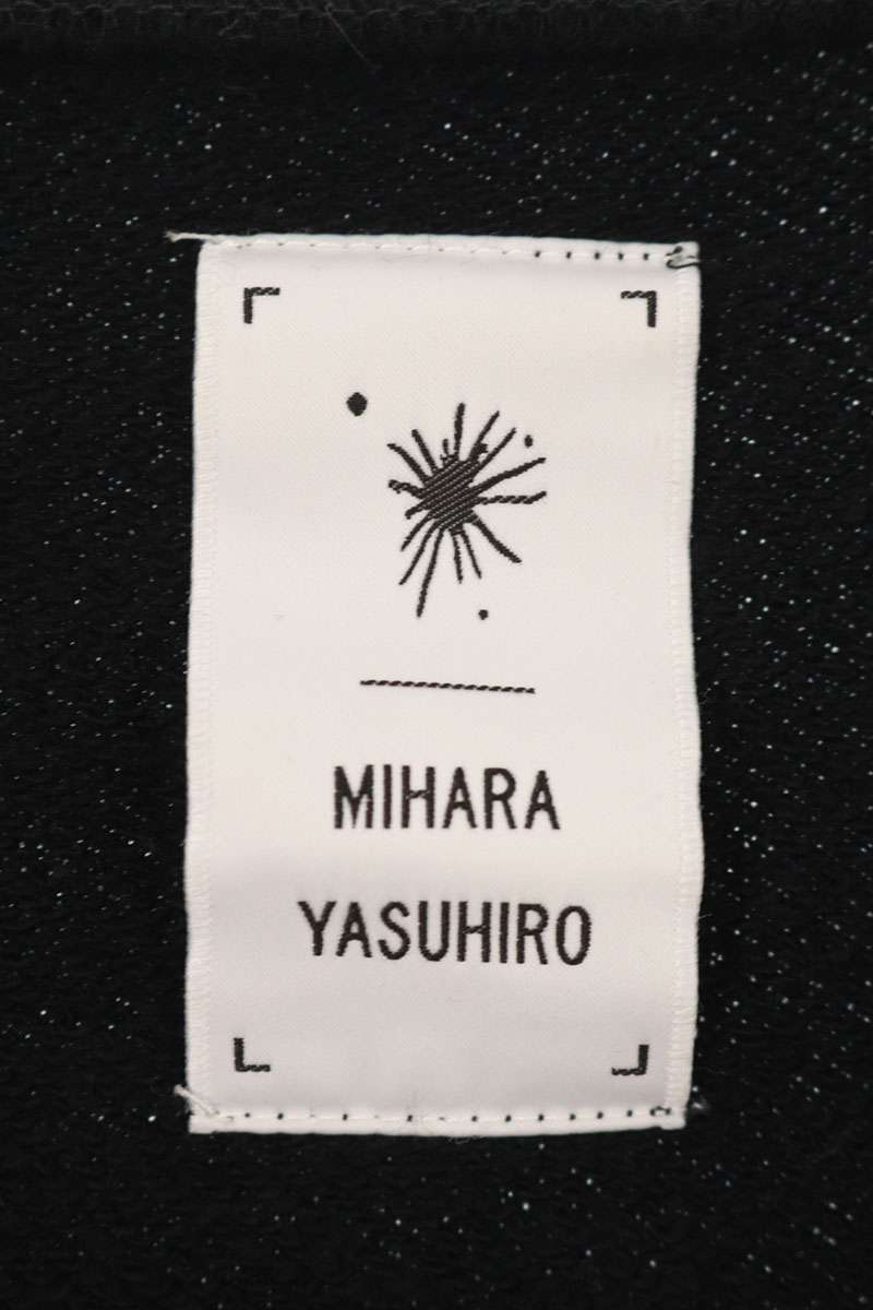 MIHARAYASUHIRO MIHARAYASUHIRO Embroidered Crewneck Sweatshirt Black Size 44