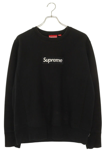Supreme 18AW Box Logo Crewneck Sweatshirt Black Size S
