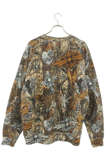 Chrome Hearts x Nike NOCTA Crewneck All-Over Brown Size XL