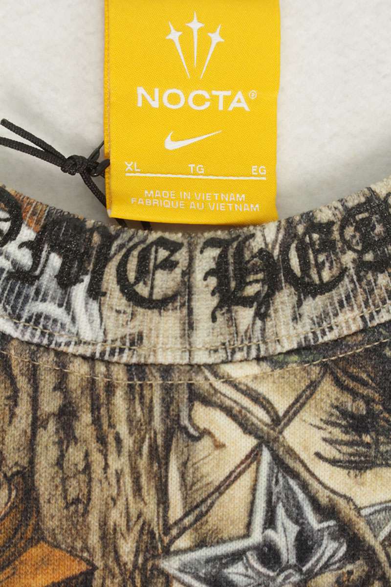 Chrome Hearts x Nike NOCTA Crewneck All-Over Brown Size XL