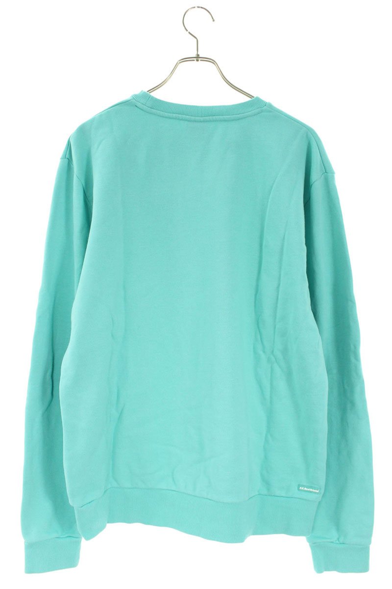 F.C.R.B Logo Print Sweatshirt Blue Size M