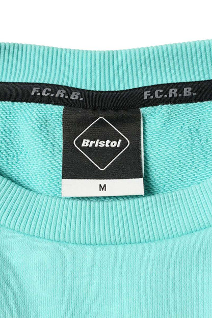 F.C.R.B Logo Print Sweatshirt Blue Size M
