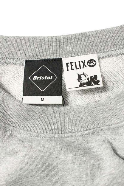 F.C.R.B Print Sweatshirt Gray Size M