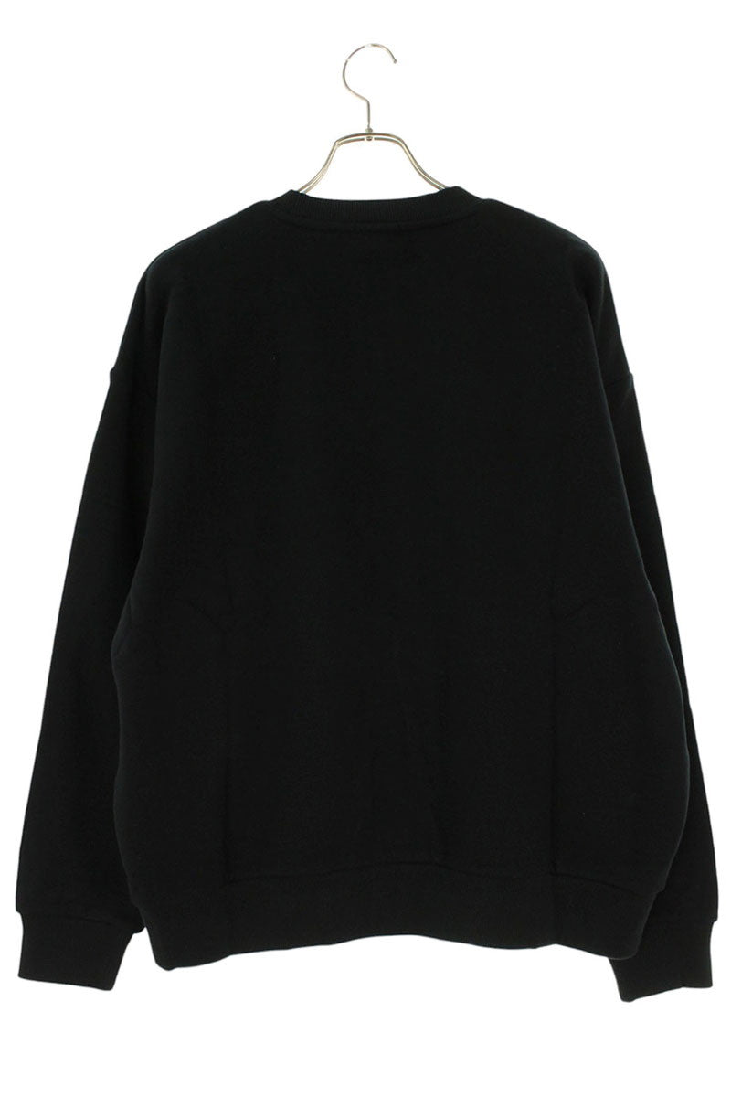 KITH Logo Embroidered Sweatshirt Black Size M