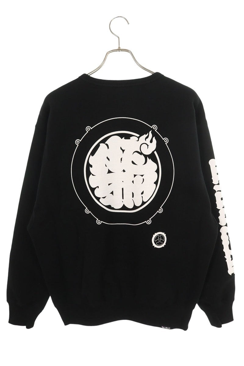 ACRONYM Logo Graphic Sweatshirt Black Size L
