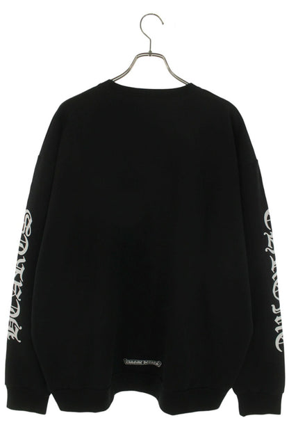 Chrome Hearts Neck Logo Print Crewneck Sweatshirt Size XXL