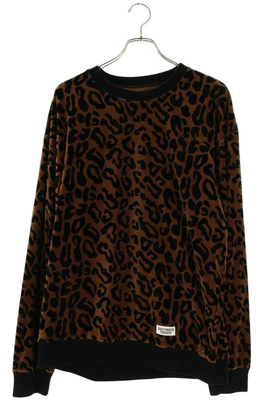 Wacko Maria Leopard Jacquard Sweater 20AW Size M