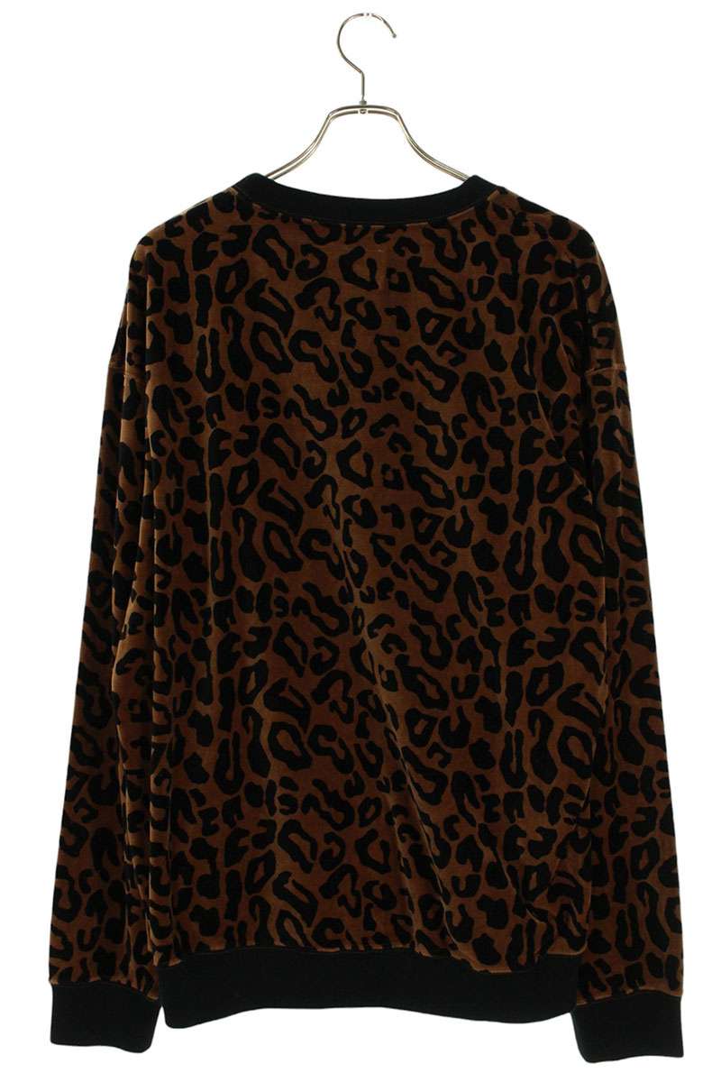 Wacko Maria Leopard Jacquard Sweater 20AW Size M
