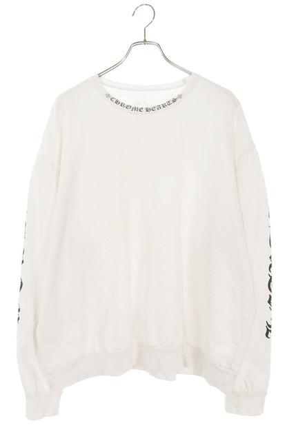 Chrome Hearts SWTSHRT PLVR Neck Logo Print Sweatshirt Size L