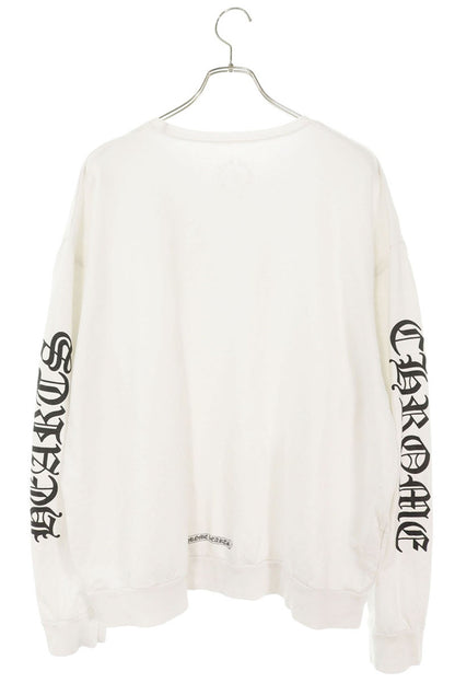 Chrome Hearts SWTSHRT PLVR Neck Logo Print Sweatshirt Size L