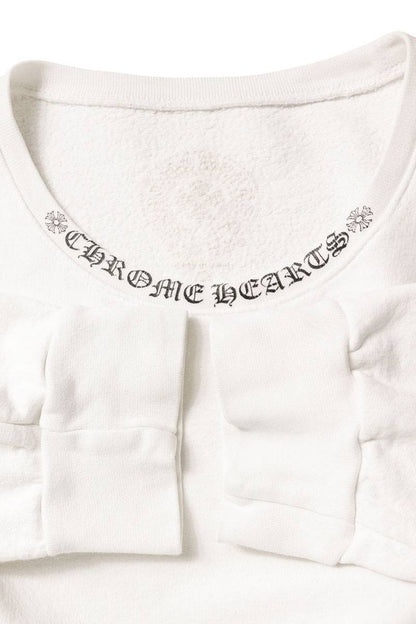 Chrome Hearts SWTSHRT PLVR Neck Logo Print Sweatshirt Size L