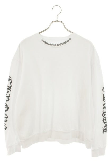 Chrome Hearts SWTSHRT PLVR Neck Logo Print Sweatshirt Size S