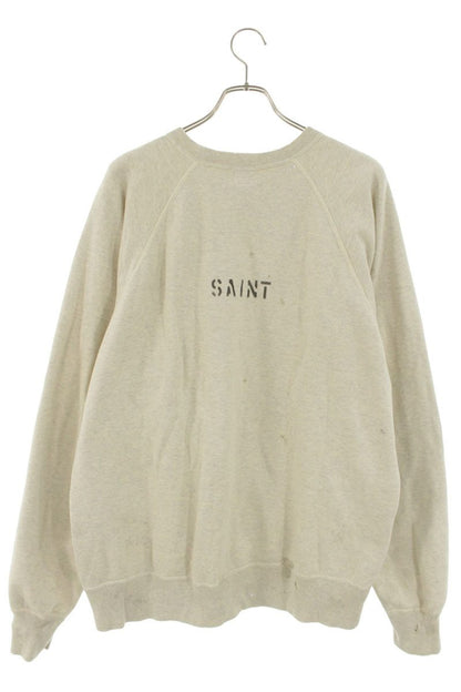 Saint Michael Vintage Sweatshirt White Size XL