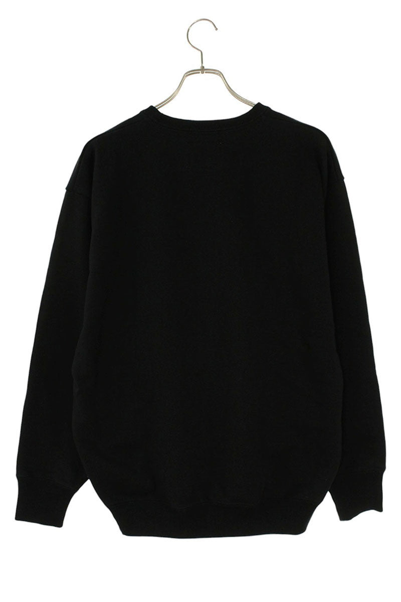 Wtaps 25SS Logo Print Sweatshirt Black Size 2