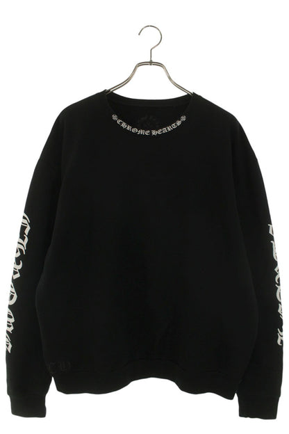 Chrome Hearts SWTSHRT PLVR Neck Logo Print Sweatshirt Size M