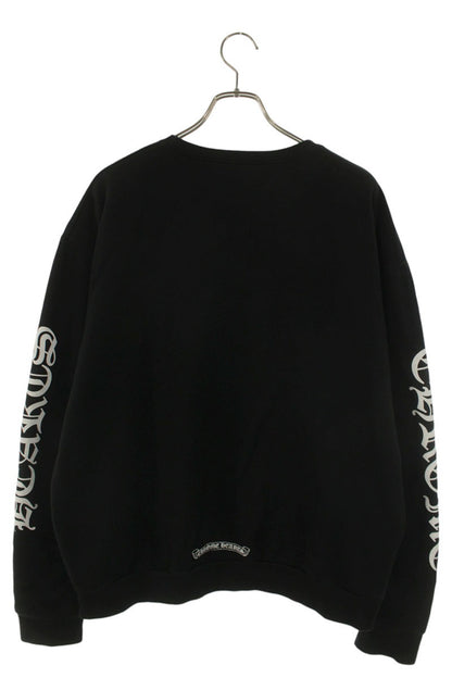 Chrome Hearts SWTSHRT PLVR Neck Logo Print Sweatshirt Size M