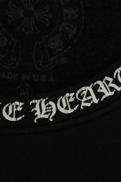 Chrome Hearts SWTSHRT PLVR Neck Logo Print Sweatshirt Size M