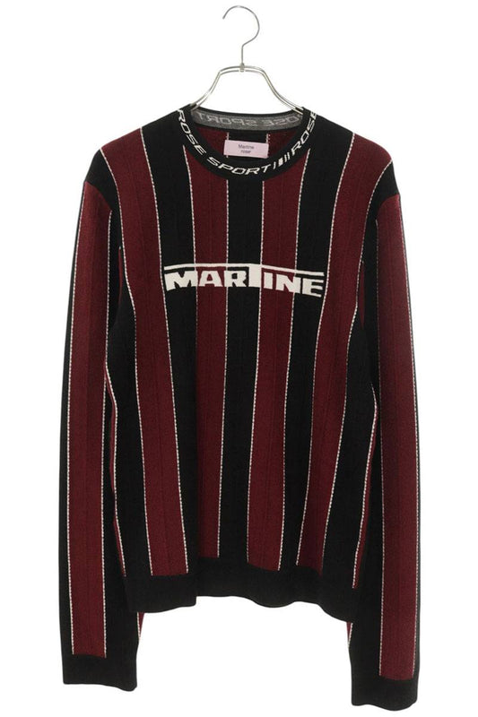 MARTIN ROSE Sporty Logo Crewneck Sweatshirt Multi Size L