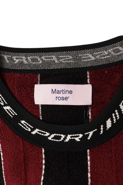 MARTIN ROSE Sporty Logo Crewneck Sweatshirt Multi Size L