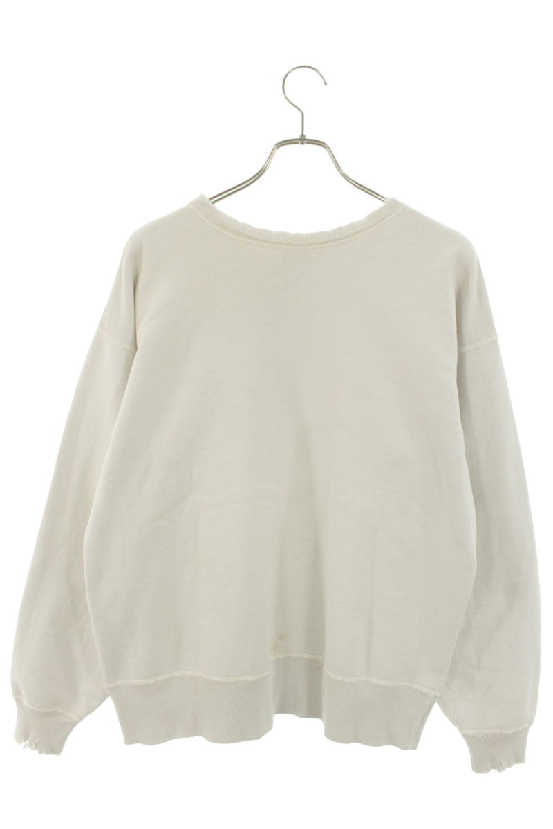 Saint Michael 25SS Vintage Sweatshirt White Size M